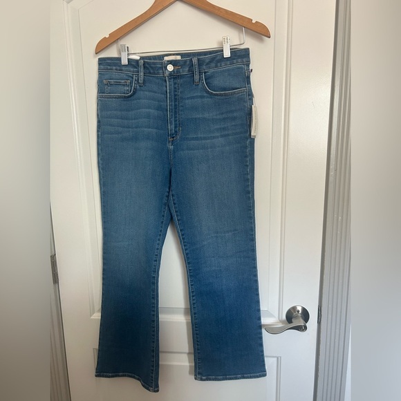 Favorite Daughter The Erin Crop Boot in Hyannis Jeans Size 31 NWT MSRP $198 - Picture 4 of 16